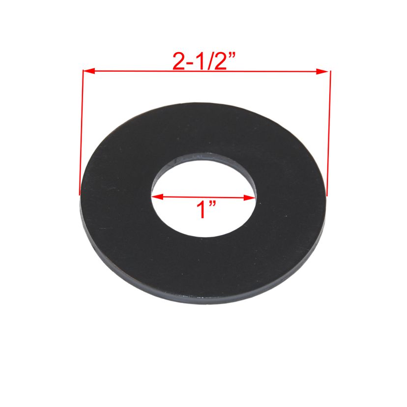 1" I.D. Plastic Washer
